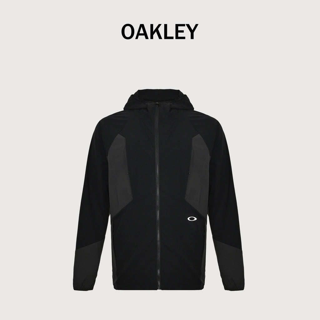 Oakley 25F/W Hooded Comfortable Soft-Shell Windproof Waterproof Jacket – Black