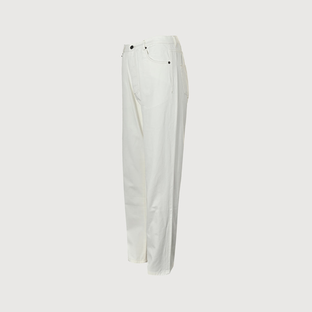 Prada 26SS Five-Button Fly Relaxed Jeans – WhiteGEP452-1954-F01CD-S-OOO