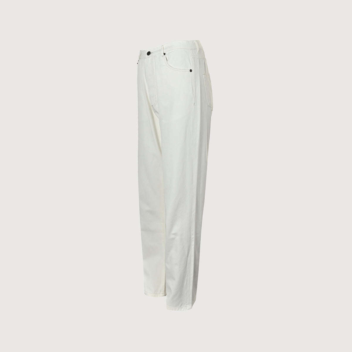 Prada 26SS Five-Button Fly Relaxed Jeans – WhiteGEP452-1954-F01CD-S-OOO