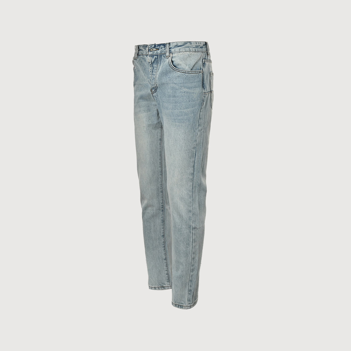 Dior Pocket Split Slim Jeans – Light Blue Wash   XM520010