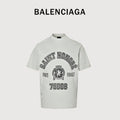 Balenciaga BLCG Saint Honoré Crackle Letter Print Short Sleeve T-Shirt  NP2400612