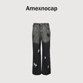 Balenciaga 25SS Washed Destroyed Straight-Leg Jeans – Light Blue SG7000317