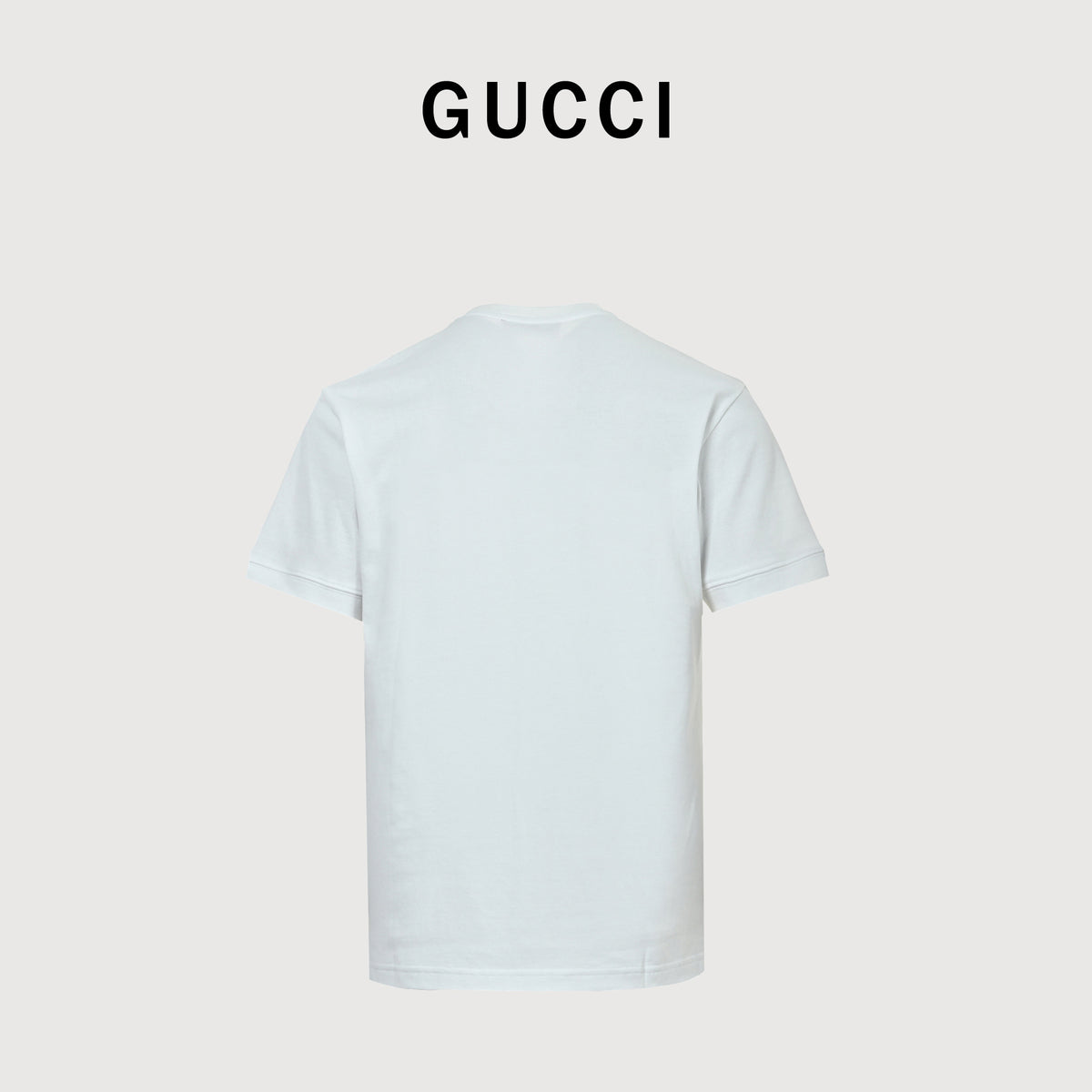 Gucci 26SS Horsebit Pocket Embroidered Short Sleeve T-Shirt – White DK2400808-WHT2