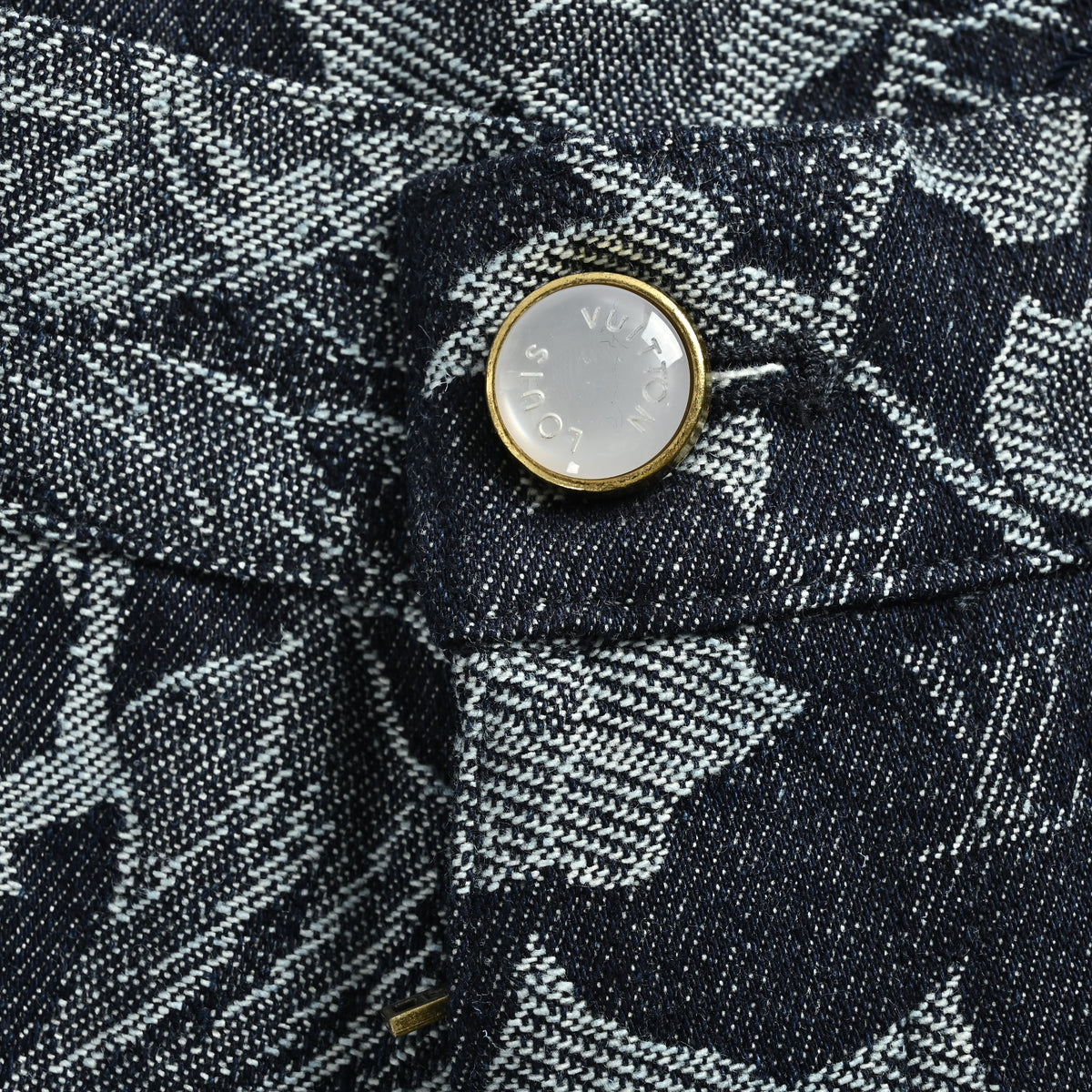 Louis Vuitton LV Floral Denim Jacquard Shorts 2026 HY3400701-SHT