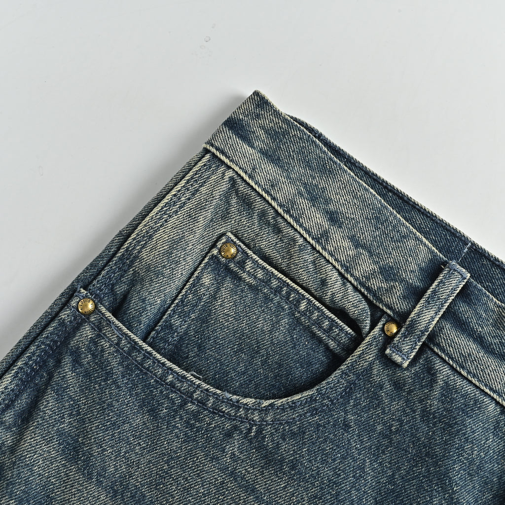 Louis Vuitton LV Embossed Relief Monogram Cargo Jeans 2026 TS7600829