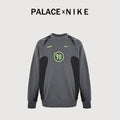 Palace × Nike FW25 Total P90 Crew Sweatshirt — Grey P29NCS003