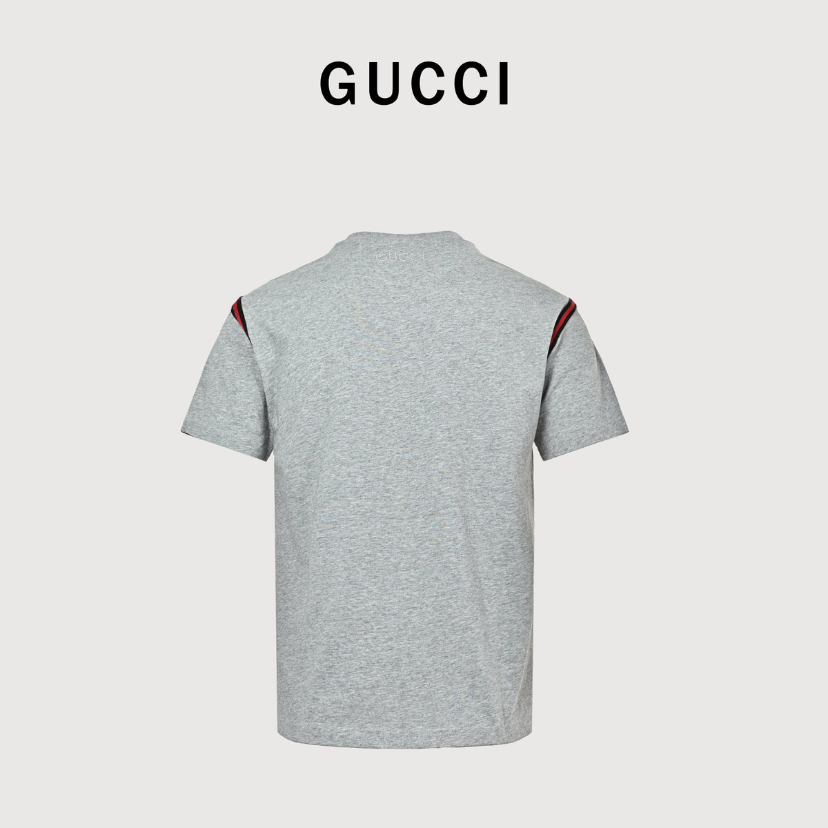 Gucci 24SS Shoulder Webbing Tape T-Shirt  DK2400722