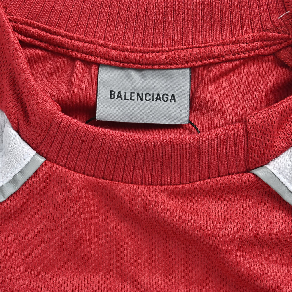 Balenciaga Wheat Crest B Logo Football Jersey Short Sleeve YS3200714