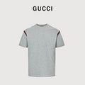 Gucci 24SS Shoulder Webbing Tape T-Shirt  DK2400722