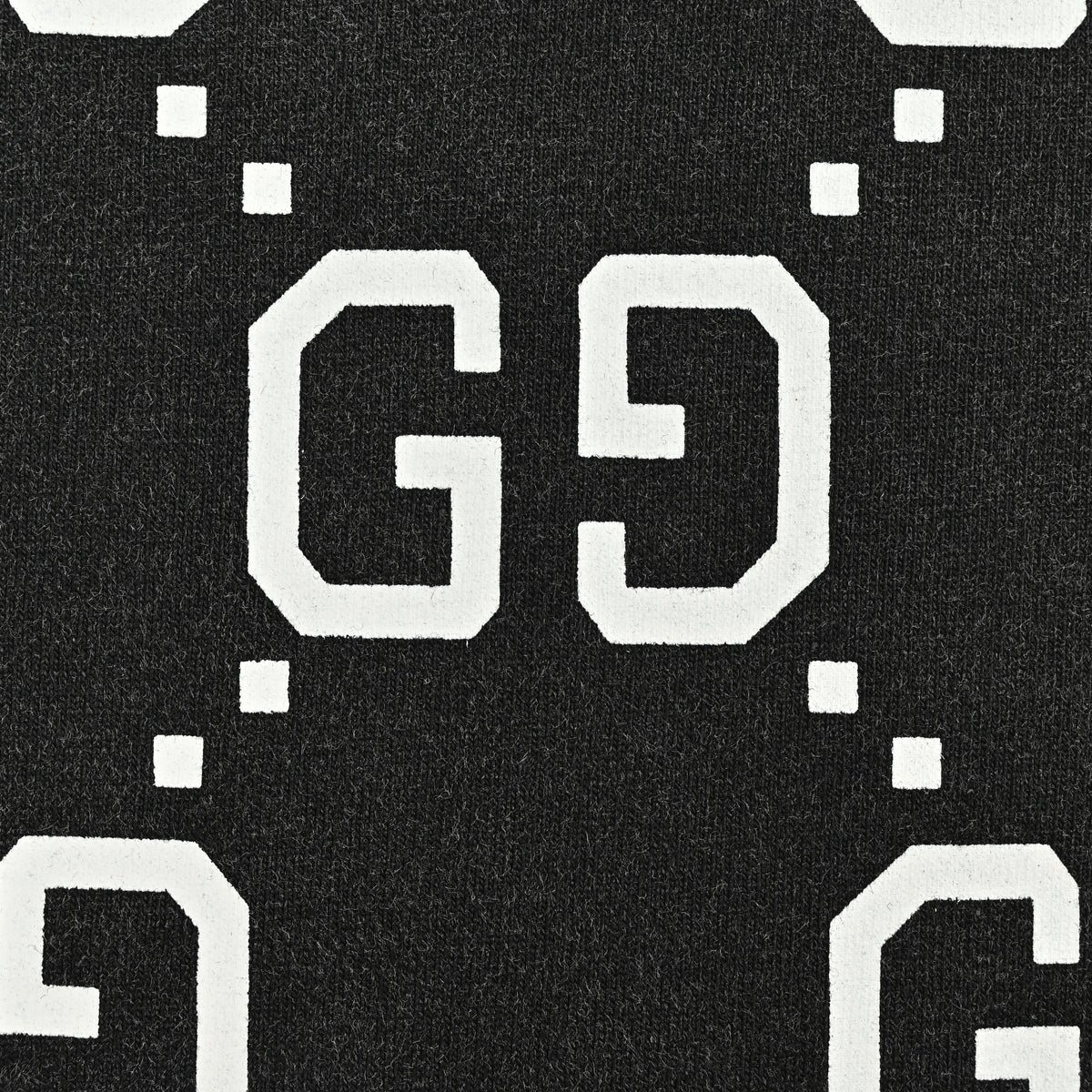 Gucci Double GG Print Gradient Short Sleeve T-Shirt – Black   HY2400408