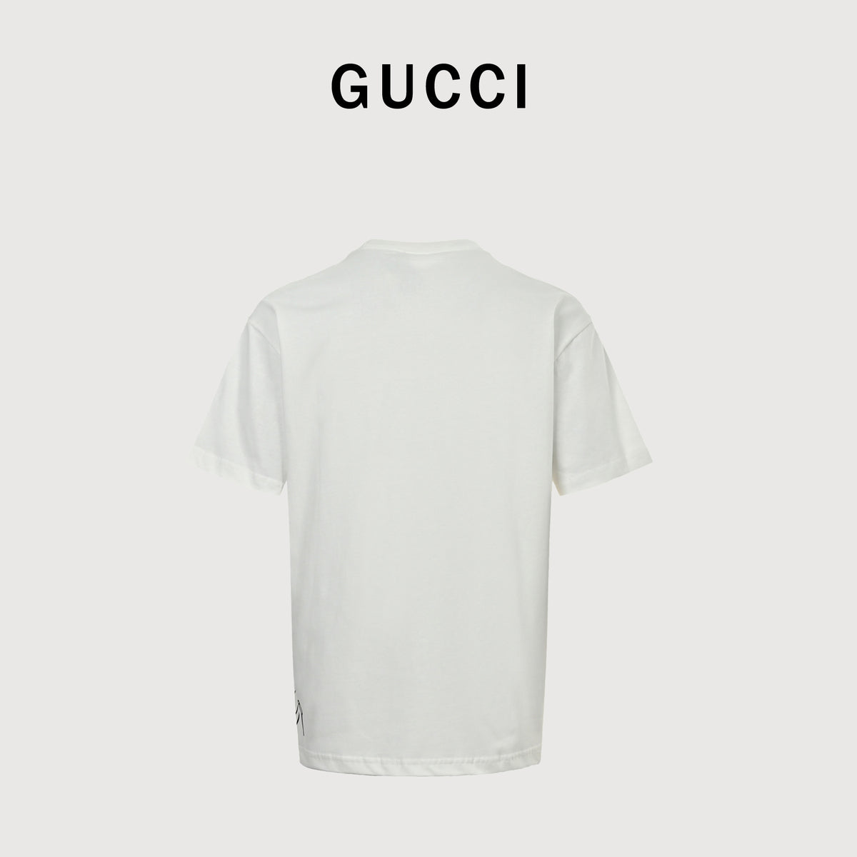 Gucci New Cartoon Series Cowboy Dog Short Sleeve T-Shirt – Off-White TS2600331