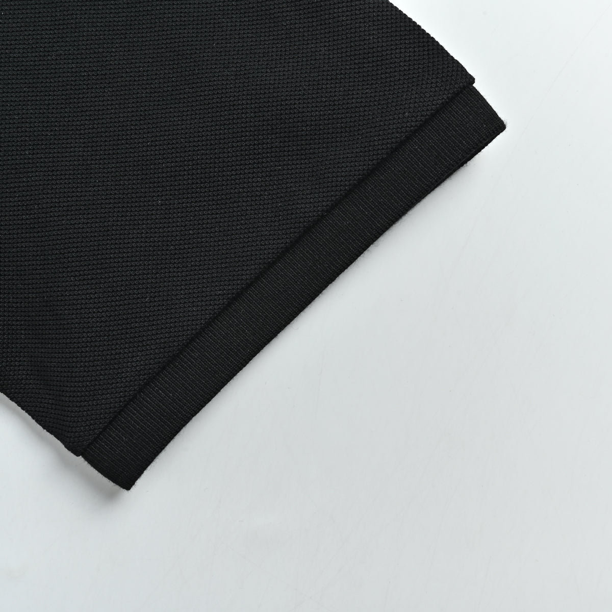 Gucci 24SS Year of the Dragon Flame Embroidered Pocket Polo Shirt – Black