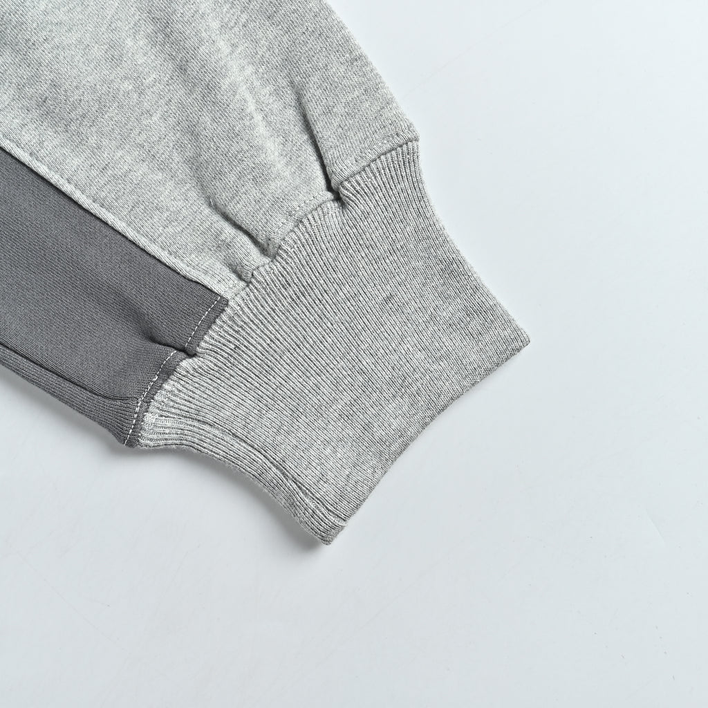 Palace × Nike FW25 Total P90 Crew Sweatshirt — Light Grey Marl P29NCS002