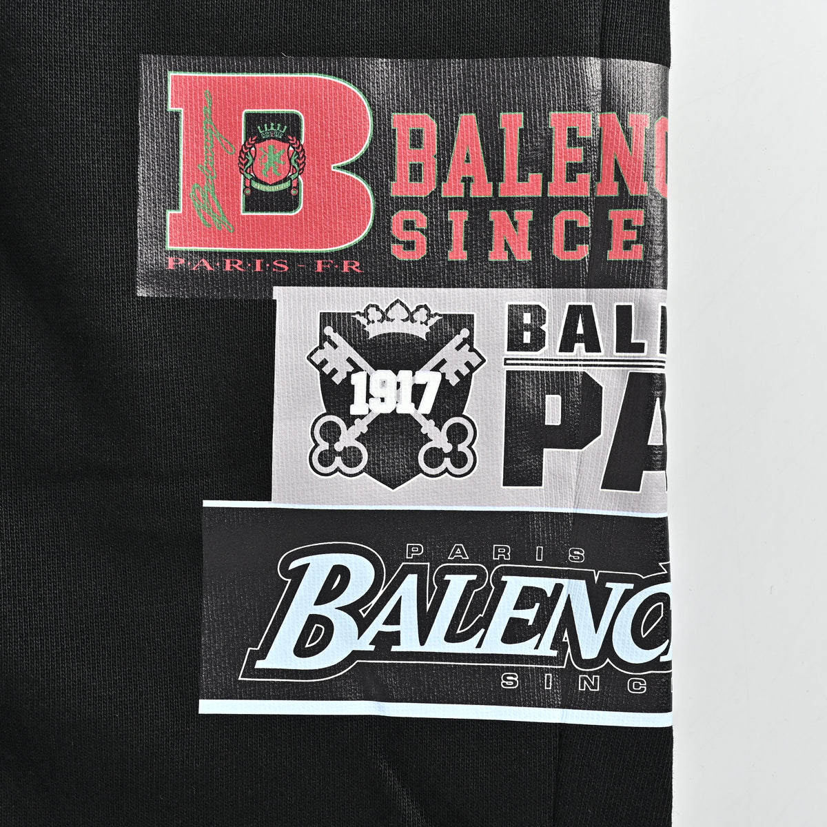 Balenciaga 26SS Overprint Label Athletic Shorts HH32000615