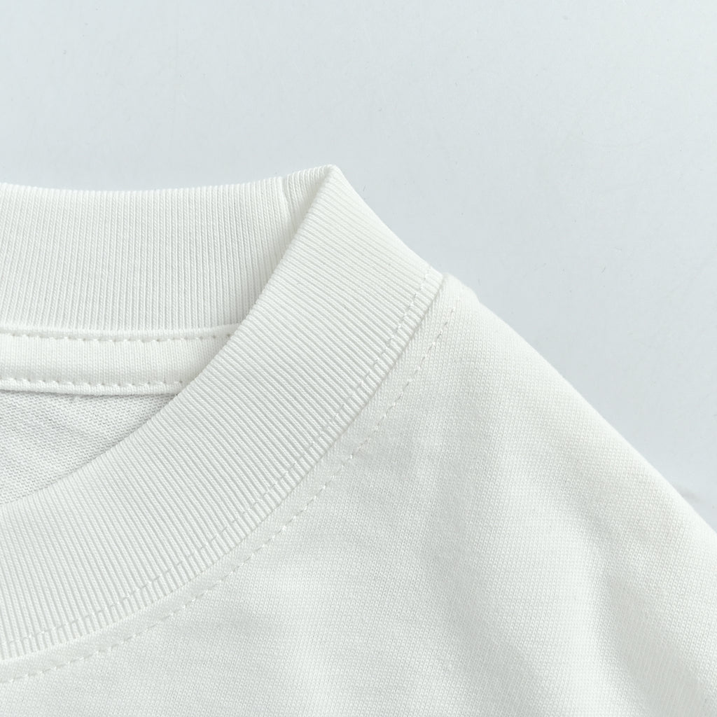 Fendi 26SS Ice Cream Embroidered Short Sleeve T-Shirt – White TS2400703