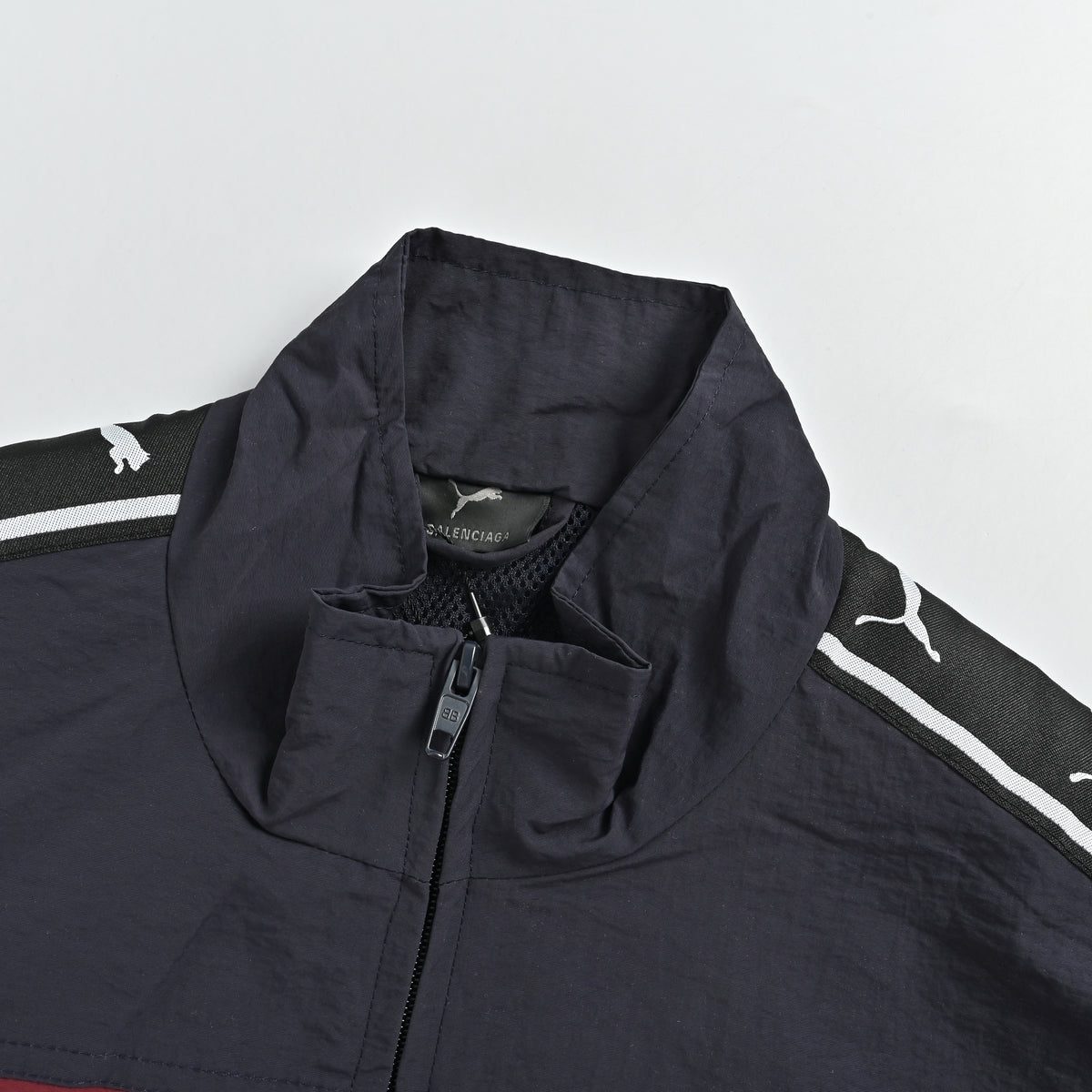 Balenciaga x PUMA BLCG 26SS Retro Tape Track Jacket – Burgundy 850838TTO046164
