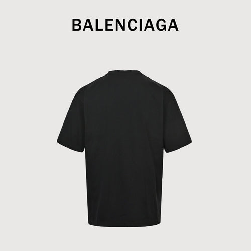 Balenciaga 26SS Castle Dark Fantasy Short Sleeve T-Shirt  850990TUVE41000