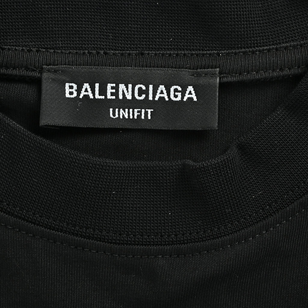 Balenciaga Hem Label Short Sleeve T-Shirt 2026#dk3000602