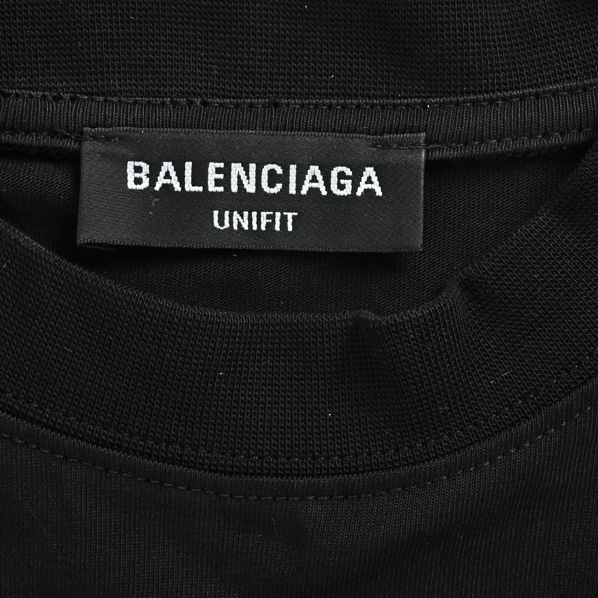 Balenciaga Hem Label Short Sleeve T-Shirt 2026#dk3000602