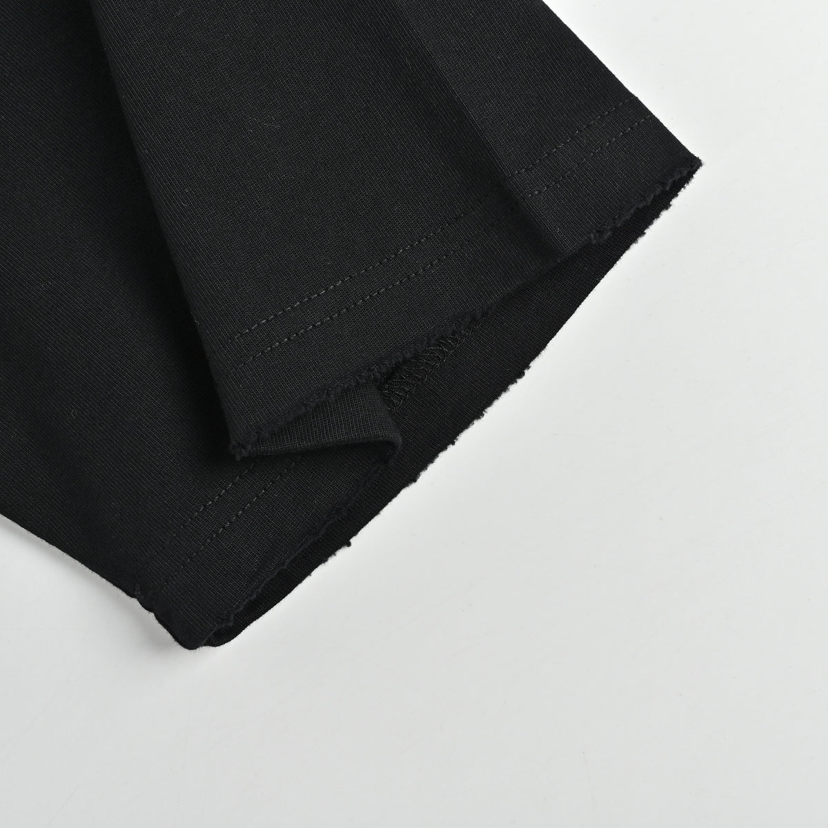 Balenciaga Heavy Embroidered Patch Short Sleeve T-Shirt – Black  XBK2800324-BLK