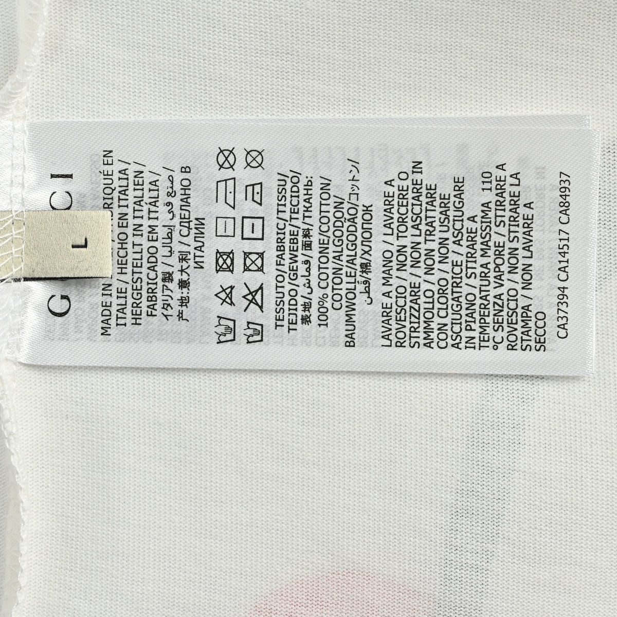 Gucci New Cartoon Series Bear Face Short Sleeve T-Shirt – Off-White  TS2200326