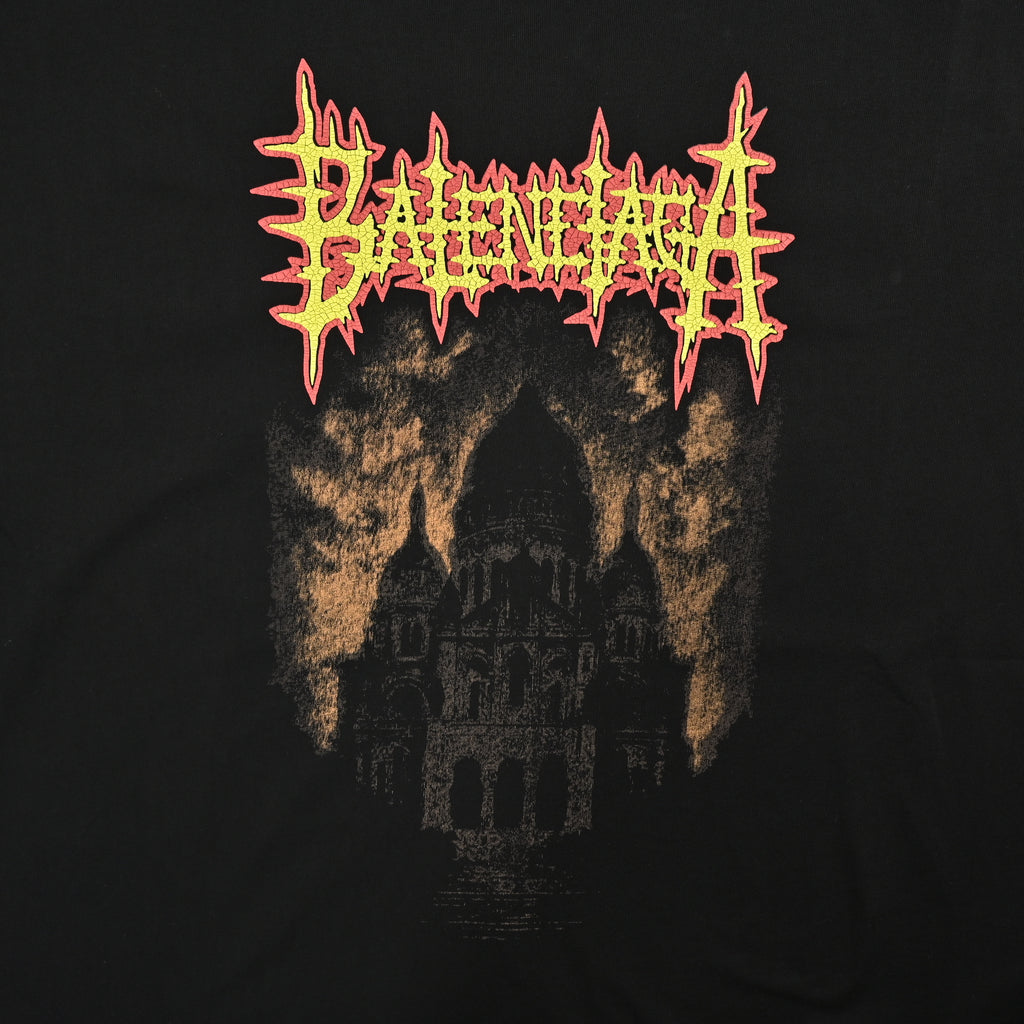 Balenciaga 26SS Castle Dark Fantasy Short Sleeve T-Shirt  850990TUVE41000