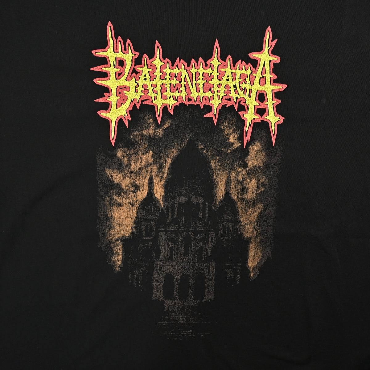 Balenciaga 26SS Castle Dark Fantasy Short Sleeve T-Shirt  850990TUVE41000