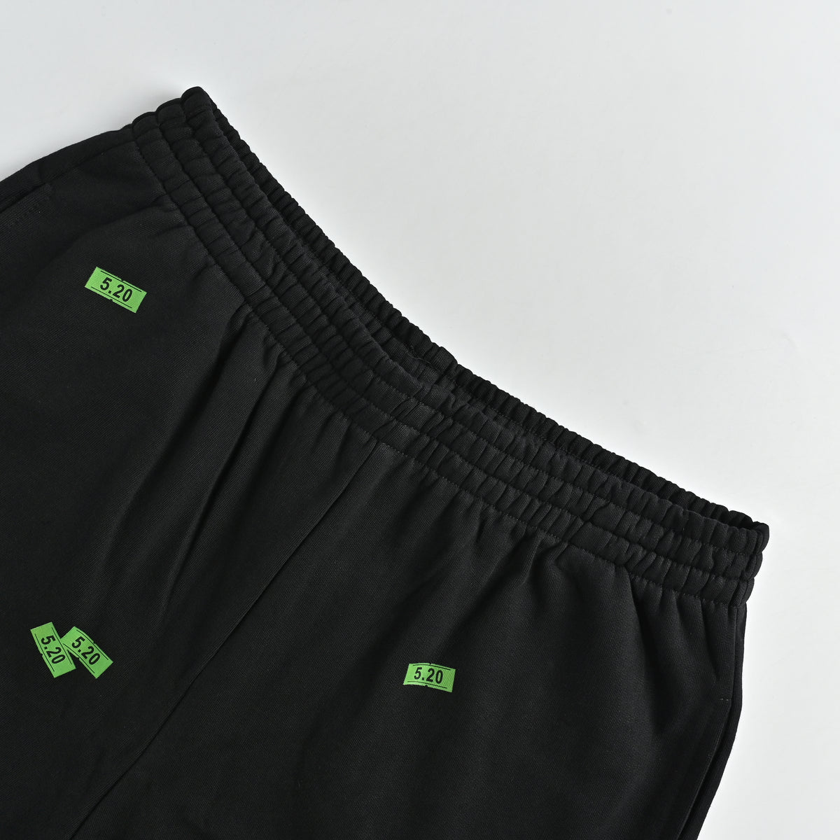 Balenciaga 520 Label Sticker Print Athletic Shorts YS3200529