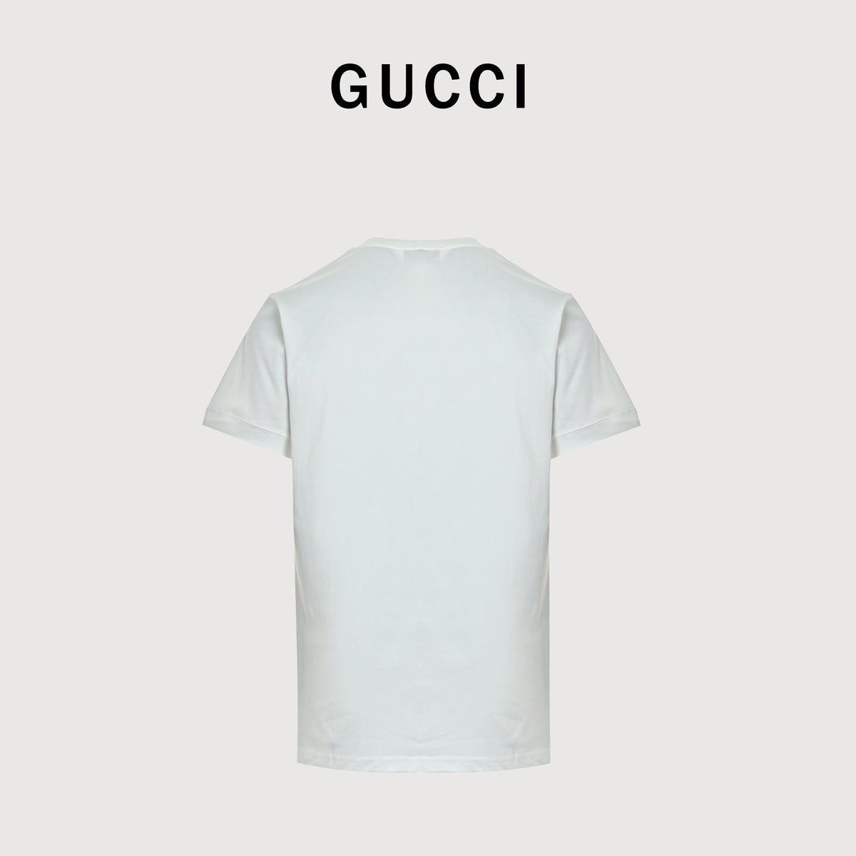 Gucci 26SS Firenze Vintage Label Print Short Sleeve T-Shirt – White  DK2400731
