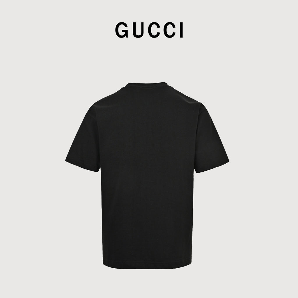 Gucci New Cartoon Series Pony Short Sleeve T-Shirt – Black  TS2600330