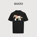 Gucci New Cartoon Series Pony Short Sleeve T-Shirt – Black  TS2600330