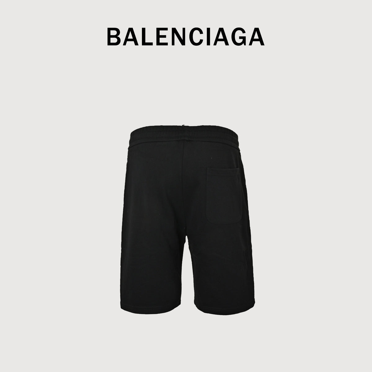 Balenciaga 26SS Embroidered Letter Washed Shorts DK2800716
