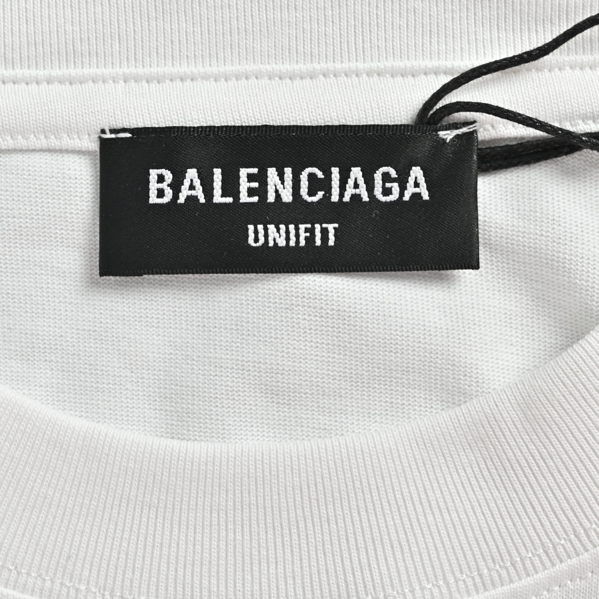 Balenciaga Crossed-Out Logo Print Short Sleeve T-Shirt  MV2400617