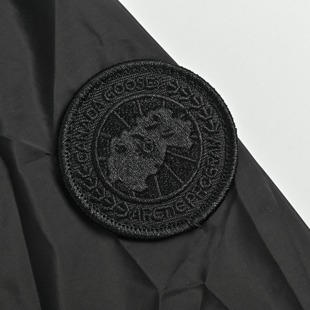 Canada Goose CG Black Label Hooded Windproof Shell Jacket – Black NP6400504