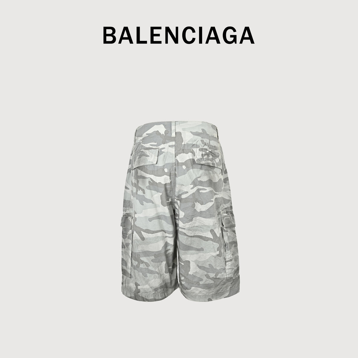Balenciaga BLCG 24SS Urban Camo Cargo Shorts SG4200514