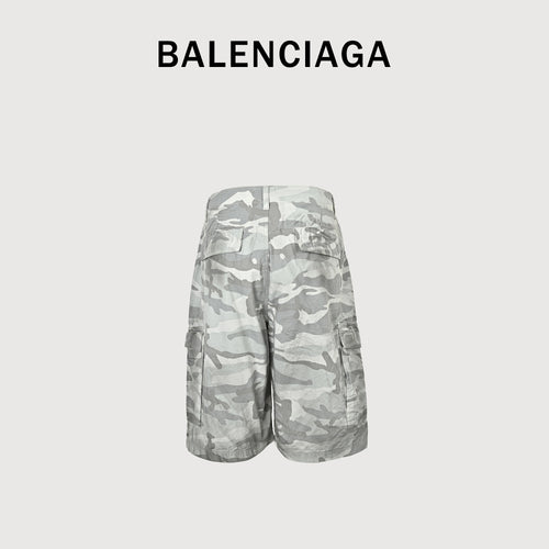 Balenciaga BLCG 24SS Urban Camo Cargo Shorts SG4200514