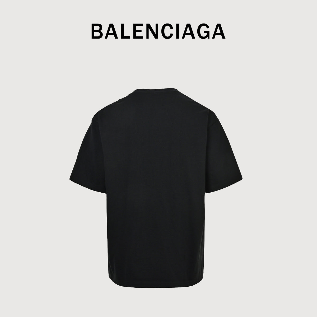 Balenciaga Paris Thunderstorm Lightning Tower Washed Distressed T-Shirt XBK2600404
