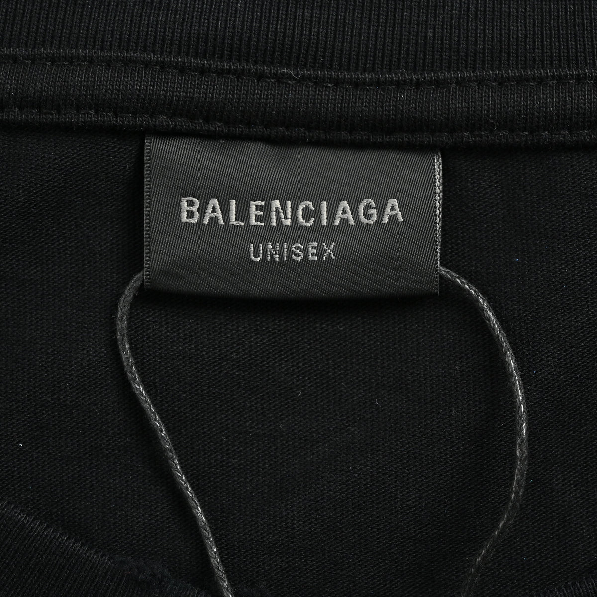 Balenciaga Paris Thunderstorm Lightning Tower Washed Distressed T-Shirt XBK2600404