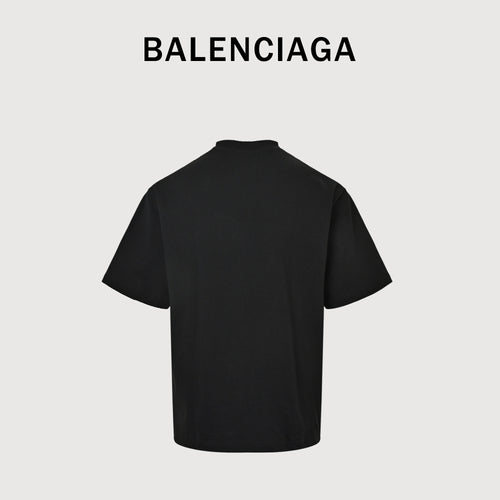 Balenciaga BLCG Chest BB Embroidered Short Sleeve T-Shirt NP2400602
