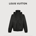 Louis Vuitton LV Reversible Monogram Splice Hooded Jacket – Black NP7201007-BLK