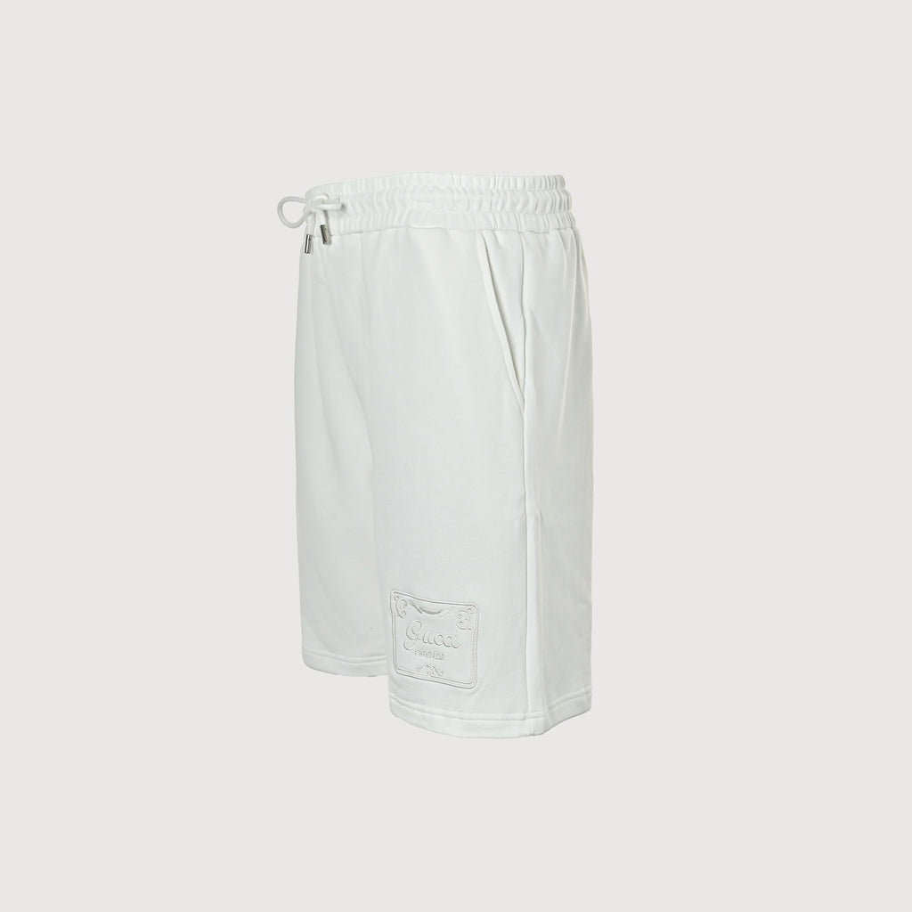 Gucci 26SS Hem Embroidered Logo Shorts XM3000716