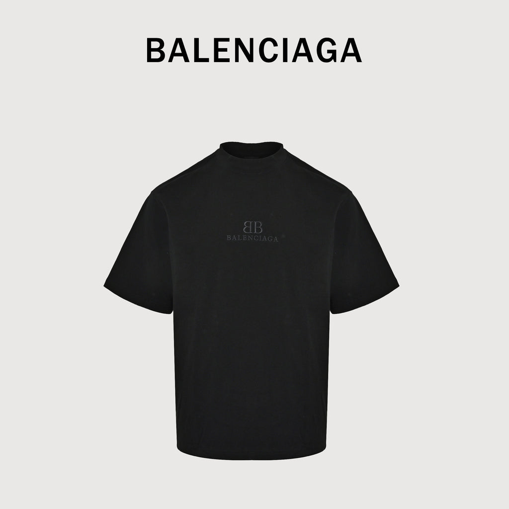 Balenciaga BLCG Chest BB Embroidered Short Sleeve T-Shirt NP2400602