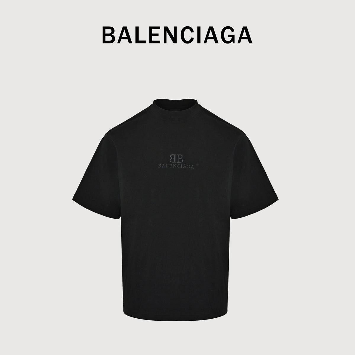 Balenciaga BLCG Chest BB Embroidered Short Sleeve T-Shirt NP2400602