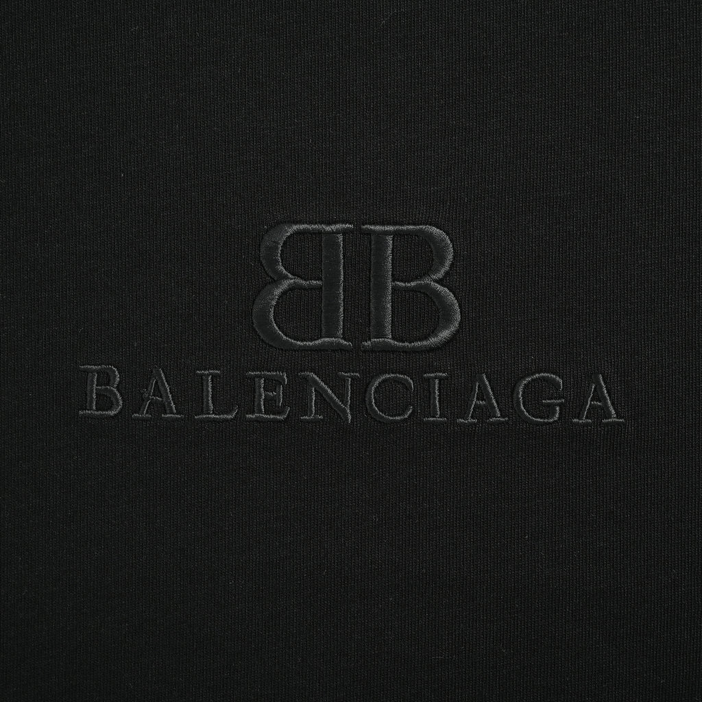 Balenciaga BLCG Chest BB Embroidered Short Sleeve T-Shirt NP2400602
