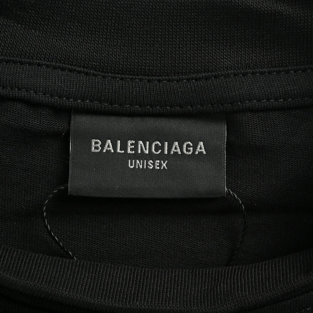 Balenciaga BLCG Chest BB Embroidered Short Sleeve T-Shirt NP2400602