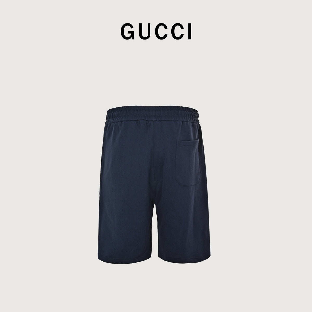 Gucci 26SS Hem Embroidered Logo Shorts XM3000716