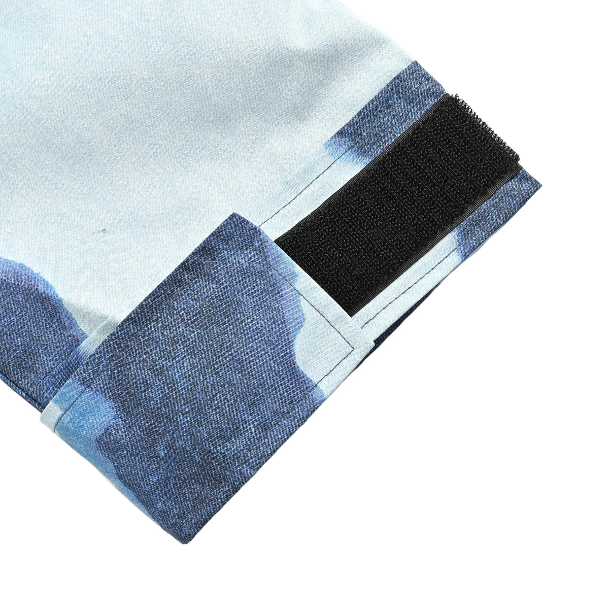 The North Face TNF 2 Tie-Dye Embroidered Outdoor Shell Jacket – Blue Grey Cloud Wash HH6000823