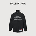 Balenciaga BLCG FW25  Football Series 3M Badge Shell Jacket – Black857734TPQ381000