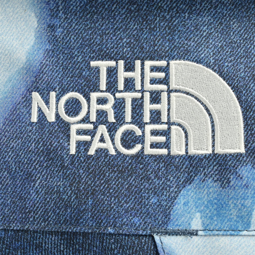 The North Face TNF 2 Tie-Dye Embroidered Outdoor Shell Jacket – Blue Grey Cloud Wash HH6000823