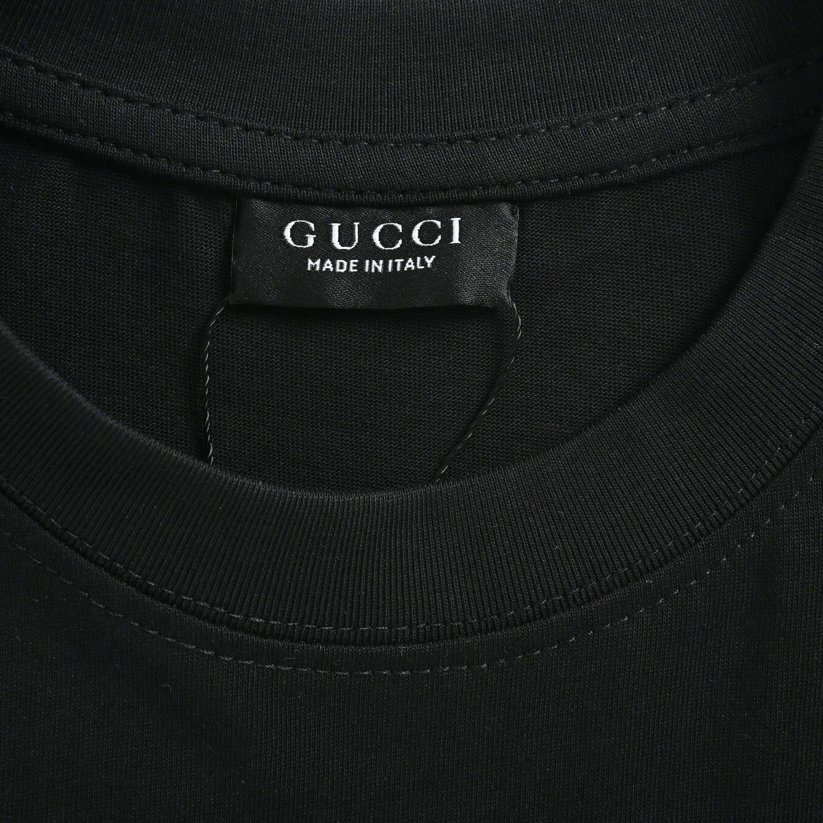 Gucci 26SS Wheat Laurel Crest Badge Print Short Sleeve T-Shirt DK2400808